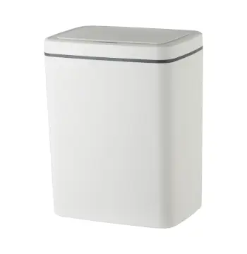 Відро для сміття сенсорне прямокутне MIXXUS WAVE-TC0110 WHITE 10 л (колір білий) (MI7073)