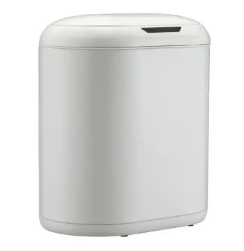 Відро для сміття сенсорне овальне MIXXUS PREMIUM TOPPER-TC0112 WHITE 12 л (колір білий) (MI7082)