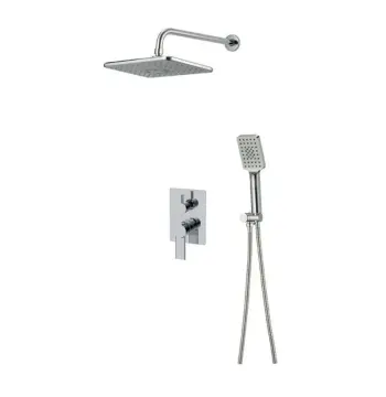 Вбудована MI7096 душова система Mixxus Premium BENEDICT 003 латунна хромована з прихованим блоком INNER BOX (MI7096)