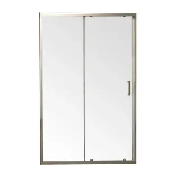 Дверь в нишу раздвижная MIXXUS PREMIUM DIVERSE SD01-100x185-TR CHROME прозрачное стекло 5мм (MI7165)