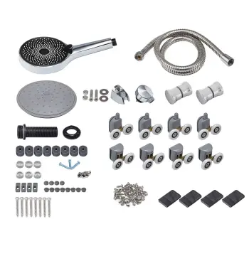 Комплект фурнітури для душового боксу Mixxus Strong SCP01-SET Chrome (MI8162)