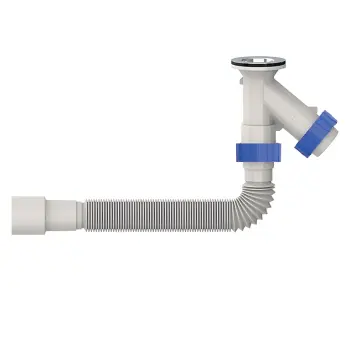Сифон для умывальника MIXXUS SU-08 1 1/4"x40 компактный 40*40/50 (MI8188)
