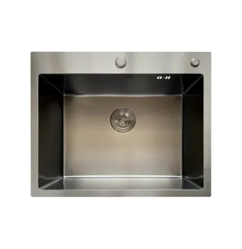 Мийка з нерж. сталі MIXXUS MH6050 MICRO DECOR GRAPHITE (3.0/0.8) (колір графіт) (MI8221)
