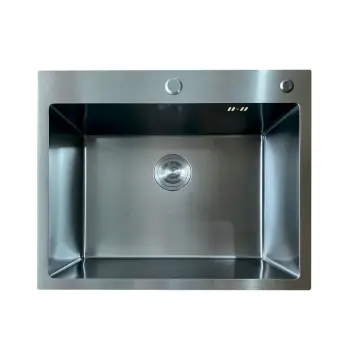 Мийка з нерж. сталі MIXXUS MH6050 MICRO DECOR BLACK (3.0/0.8) (колір чорний) (MI8223)
