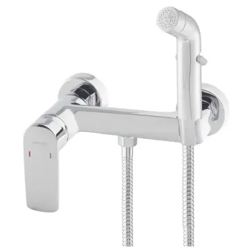 Змішувач для гігієнічного душу Mixxus Premium Matis 024 латунний хромований з лійкою (MI8264)
