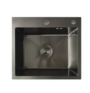 Мийка з нерж. сталі MIXXUS MH5045 DECOR GRAPHITE (3.0/0.8) (колір графіт) (MI8310)