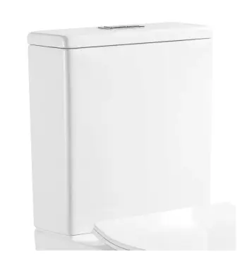 Бачок до унітазу-компакту MIXXUS QUADRO-0403-R TANK 410x360x140 у комплекті зі зливною арматурою (MI8314)