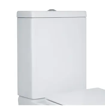 Бачок до унітазу-компакту MIXXUS BEVEL-0403-T3 TANK 425x360x140 у комплекті зі зливною арматурою (MI8322)