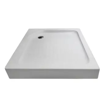 Душовий піддон з сифоном MIXXUS CUBIC ST01-90x90x13 квадратний діаметр зливу 52 мм NEW (MI8371)