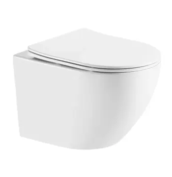 Унітаз підвісний MIXXUS PREMIUM ELLIPSE-0301-T3 495х365х365mm система змиву TORNADO 3.0 (MP6461)