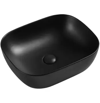 Раковина накладна MIXXUS PREMIUM DIVERSE-0101 BLACK 490х395х150mm (MP6485)