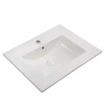 Раковина меблева MIXXUS PREMIUM CUBIC-1501 610х460х170mm (отвір під змішувач, перелив) (MP6495)