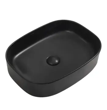 Раковина накладна MIXXUS PREMIUM BEVEL-0103 BLACK 510х370х120mm (MP6520)