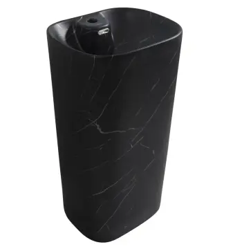 Раковина моноблок MIXXUS PREMIUM DIVERSE-1102 MARBLE 460х380х840mm (отвір під змішувач, перелив) (MP6576)