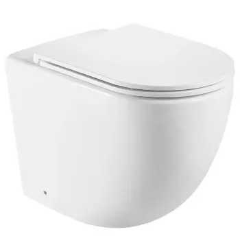 Унітаз підлоговий безбачковий MIXXUS PREMIUM ELLIPSE-0701-T1 570х365х410mm система змиву TORNADO 1.0 (MP6593)