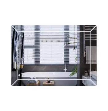 Зеркало MIXXUS PREMIUM CUBIC MR14-80x60-REVERSE с LED Touch, Anti-fog, димером, рег. яркости (MP6648)