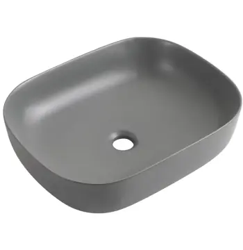 Раковина накладна MIXXUS PREMIUM DIVERSE-0115 GRAY 490x395x135mm (MP6650)