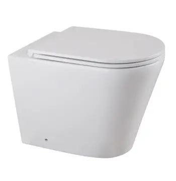 Унітаз підлоговий безбачковий MIXXUS PREMIUM BEVEL-0702-T3 555x365x410mm система змиву TORNADO 3.0 (MP6715)