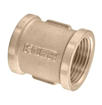 Муфта Koer KF.C08.WN - 3/4" без нікелю (MX1492)