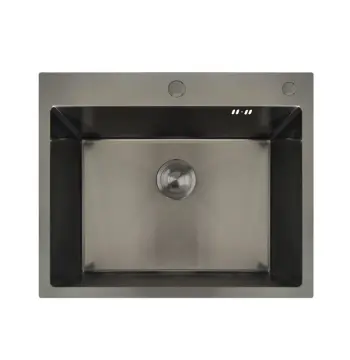 Мийка з нерж. сталі MIXXUS MH6050 GRAPHITE (3.0/0.8) (Колір графіт) (MX1933)