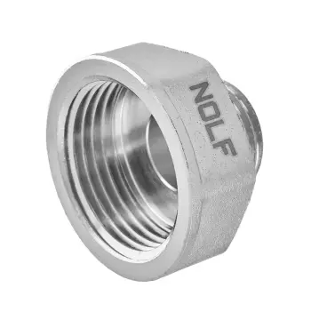 Перехідник нікельований NOLF NFC.A0610-N-1"Fx1/2"M (NF3089)