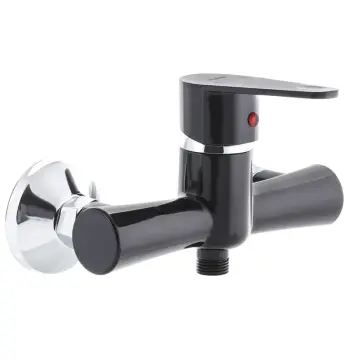 Змішувач для душу Plamix Vega-003 пластиковий чорний (PM0576)