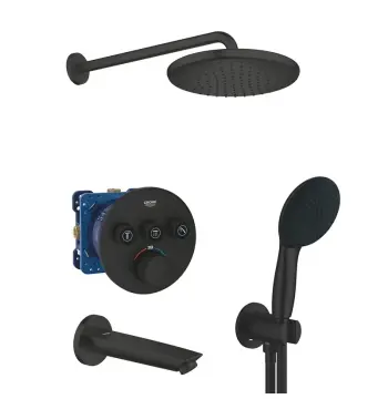 Набір для комплектації ванни та душа Grohe Grohtherm SmartControl з New Tempesta 250 (UA26415SC10)