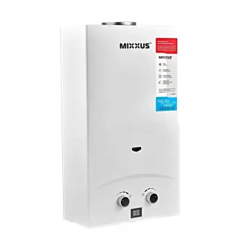 Газова колонка Mixxus GWH-0112 BASIC WHITE димохідна 12 л/хв (WH0029)