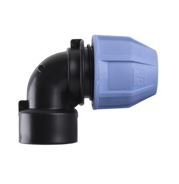 Коліно ПНД Vsplast 20*3/4 '' ** ВР 4002