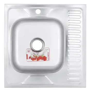 Мийка кухонна Zerix Z6060L-04-160E (Satin) (ZM0567)