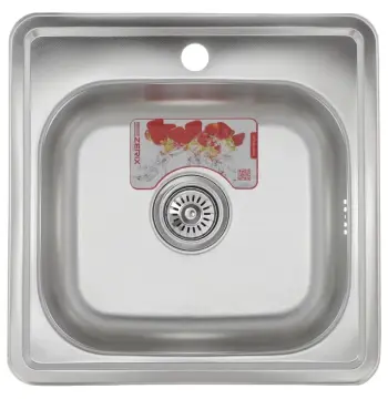 Мийка ZERIX Z4848-06-160D (decor) (ZM0603)