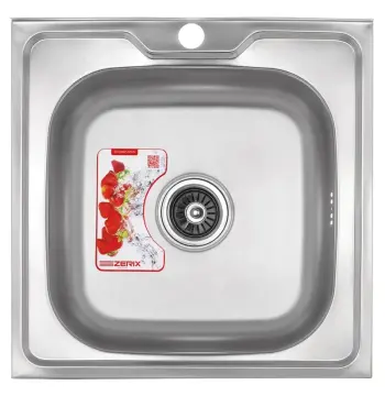 Мийка кухонна Zerix Z5050-08-180MD (micro decor) (ZS0583)