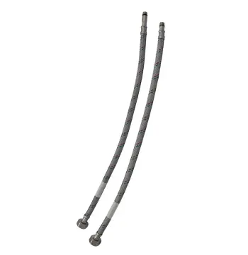 Гнучкі шланги для змішувача гайка 1/2'' - Штуцер M10 (100 см) 2 шт Zerix (ZX1576)