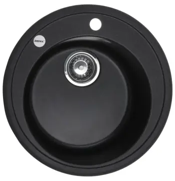 Мийка кухонна ZERIX ZS-510R-13 Графитная (ZX4537)