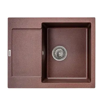 Мийка Zerix ZS-6250S-12 Коричнева (ZX4592)