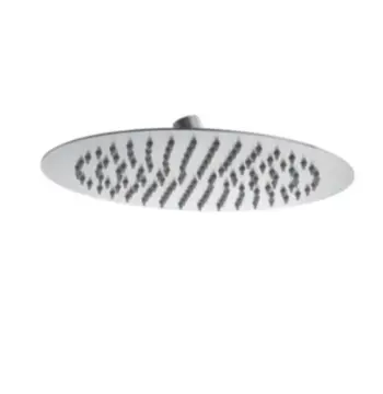 Лейка для тропического душа ZERIX SH-005SUS-25cm SH-005.SUS-25cm из нержавеющей стали (ZX5008)