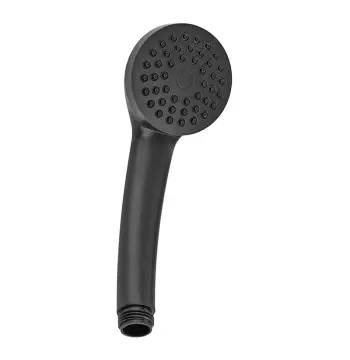 Лейка для душа Zerix SH-06 из ABS-пластика черная матовая двухрежимная (ZX5018)