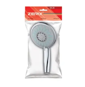 Лейка для душа ZERIX SH-20 из ABS-пластика хромированная пятирежимная (ZX5020)