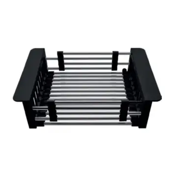 Сушарка для посуду Zerix BAS-01 Black (колір чорний) (ZX5024)