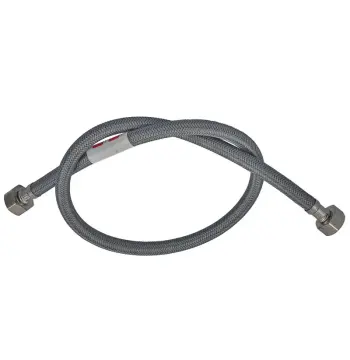 Гнучке підведення Zerix ZHN-02-FF1/2"-200 (нейлонове обплетення, гайки нерж) (ZX5145)