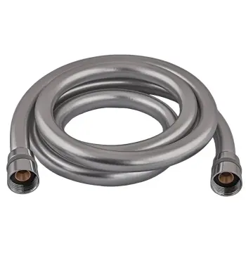 Шланг SilverF03 для душу Zerix SILVER.F03 з ПВХ, хромований, 150 см (ZX5561)