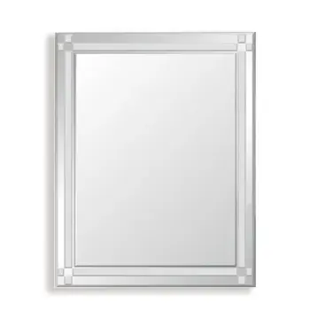 Дзеркало настінне ZERIX FONTE MRZ10-60x80-REVERSE прямокутне з декором (ZX5640)