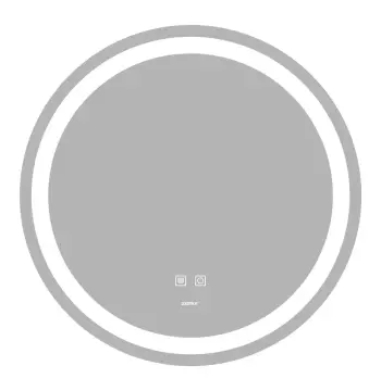 Дзеркало ZERIX SOLO MC01-60 з LED Touch, Anti-fog, димером, рег. яскравості (ZX6063)