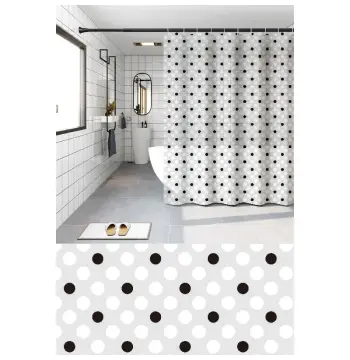 Шторка для ванної ZERIX SCP-018-180x200 з PEVA (поліетиленвінілацетату) (Візерунок "Круги") (ZX6091)