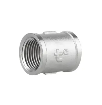 Муфта рівнопрохідна Thermo Alliance Forte SF35615 латунна нікельована з внутрішньою різьбою 1/2 (SF35615)