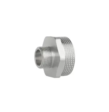 Ніпель редукційний Thermo Alliance 1/2х3/4 Forte 1 1/2"x3/4" SF3594020 нікельований латунний із зовнішньою різьбою (SF3594020)
