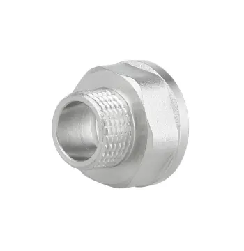Переход Thermo Alliance 1/2х3/8 Forte 1/2"х3/8" ВН латунный никелированный (SF360159)