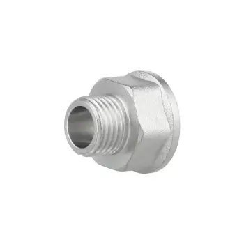 Переход Thermo Alliance 3/8х3/4 Forte 3/8"х3/4" латунный никелированный ВН (SF36096)