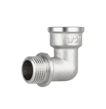 Кут Thermo Alliance Forte SF37215 латунний нікельований 1/2" ВЗ (SF37215)