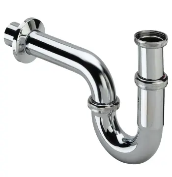 Сифон для раковини VIEGA 1 1/4″х1 1/4″ хром трубный б/г 305611